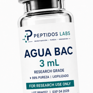 Agua Bacteriostática 3 ml