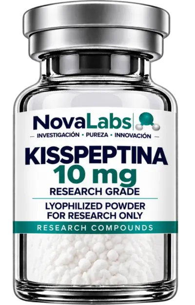 Vial de Kisspeptina 10 mg NovaLabs, polvo liofilizado